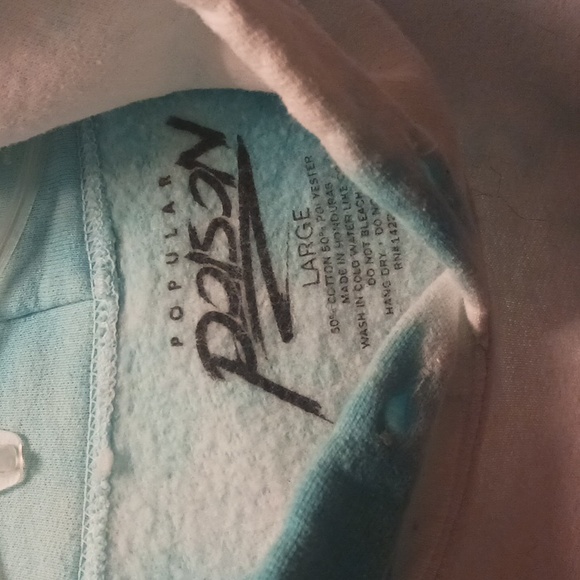 Popular Poison tye dyed hoodie - Picture 3 of 5